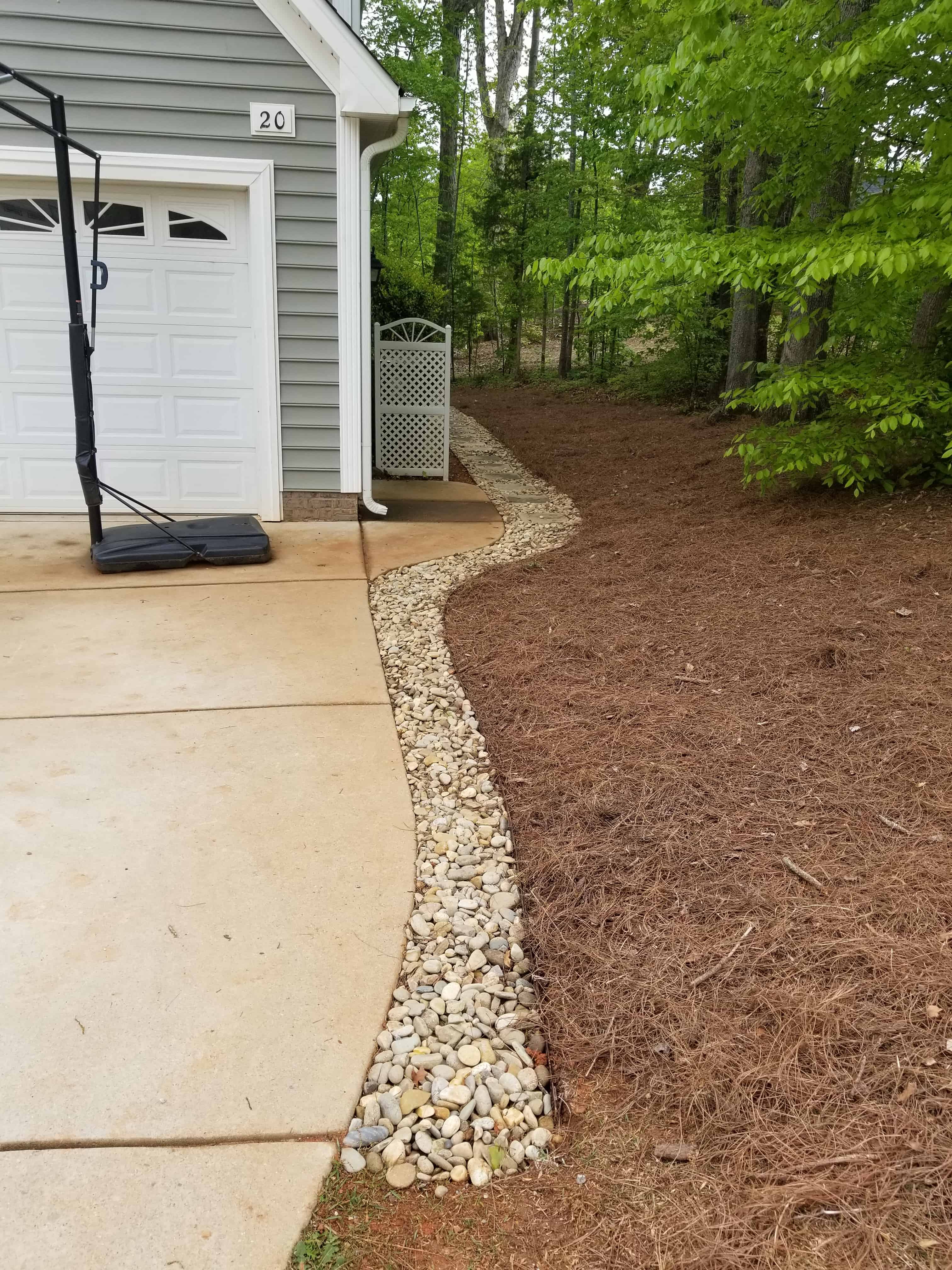 Installing French Drains