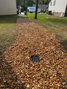 French Drains Raleigh NC