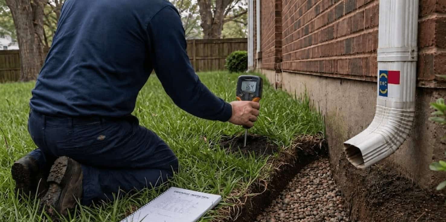 Drainage System Inspection in Raleigh NC: Warning Signs, Costs, and What to Expect at Drainage N Waterproofing