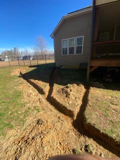 French Drain & Downspouts #2